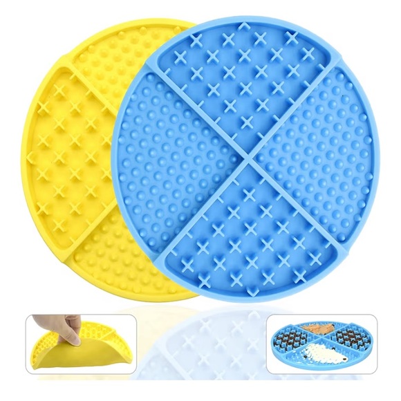 Other - 🌺 3/$25 🌺 Silicone Dog & Cat Lick Mat/ Slow Feeder | Heavy-Duty, Dishwasher Safe